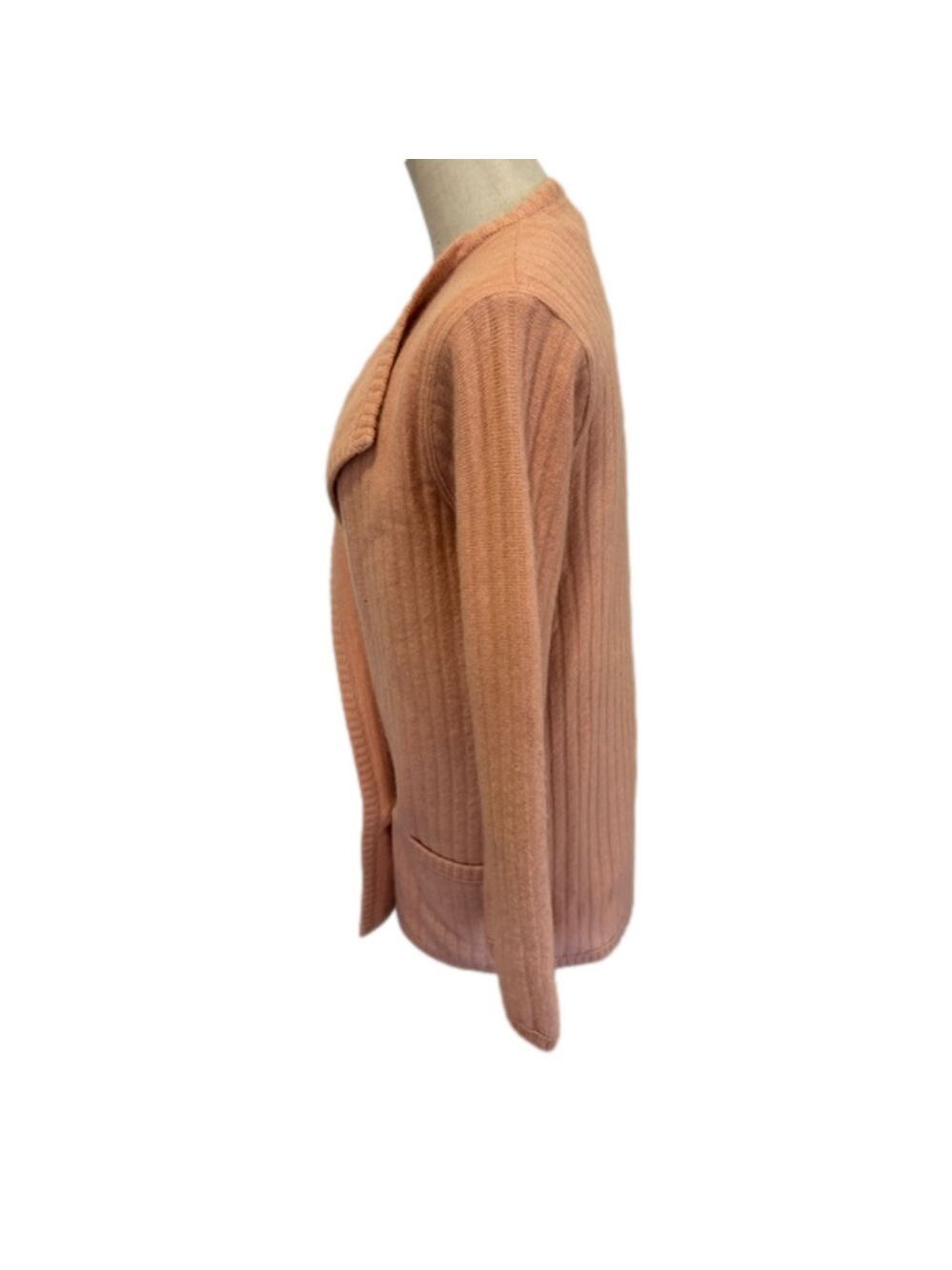 2PC ADRIENNE VITTADINI LAMBS WOOL ANGORA CARDIGAN & VEST VINTAGE LUXURY SZ M - Picture 11 of 16